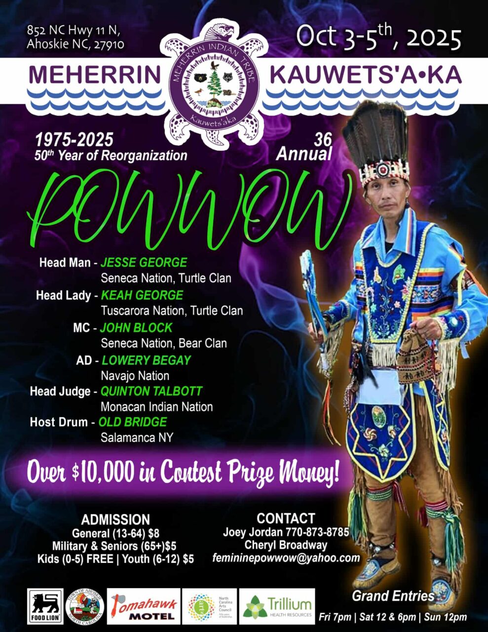 Annual Meherrin Powwow event